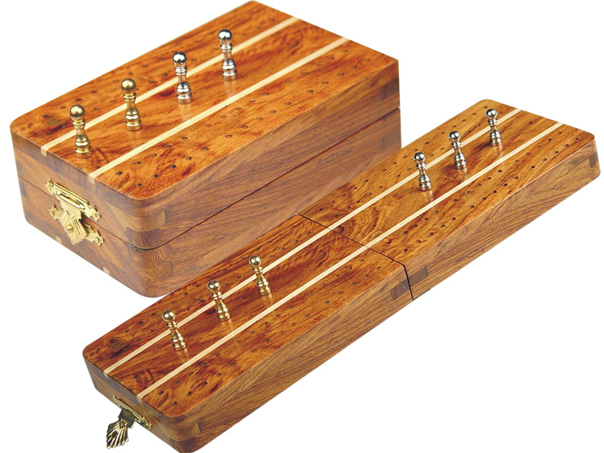 Travel Folding Cribbage Boards