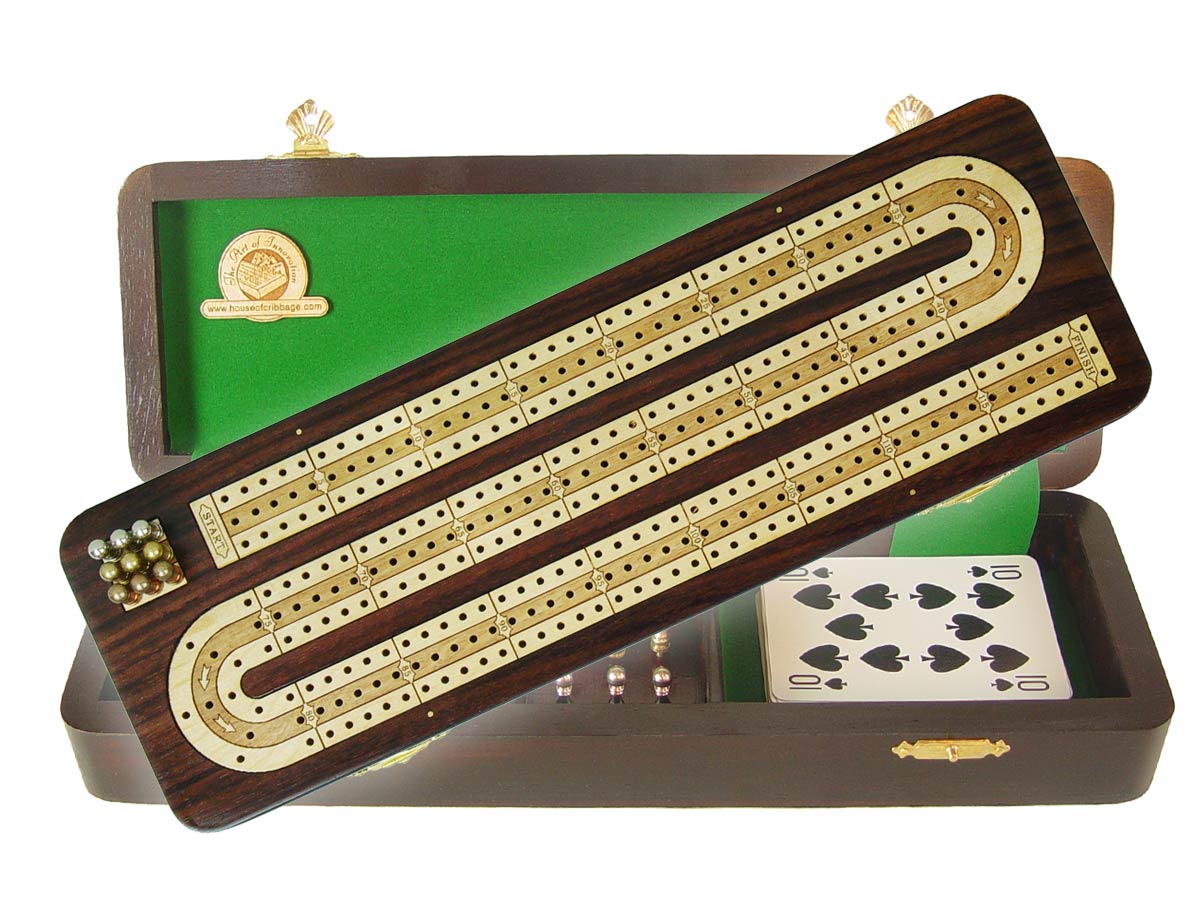 Cribbage Boards, Metal Pegs, Wooden Cribbage Board, Custom, Unique & Inlaid