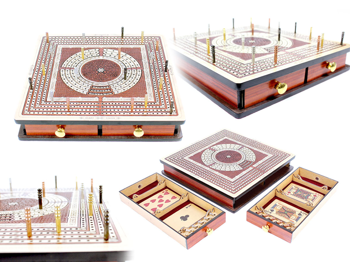 Unique Artistic Cribbage Boards