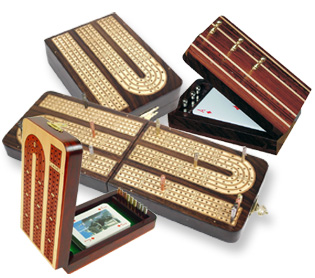 travel size cribbage board