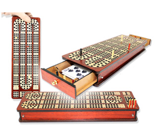 travel size cribbage board