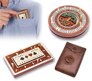 travel size cribbage board