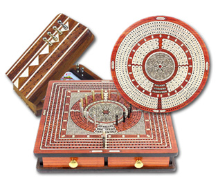 travel size cribbage board